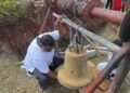 Historic 300-pound plantation bell unveiled