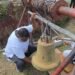 Historic 300-pound plantation bell unveiled
