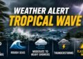WEATHER (6:00 PM, Aug 14): Tropical wave to begin affecting Dominica tonight; Flash Flood Watch in effect from midnight