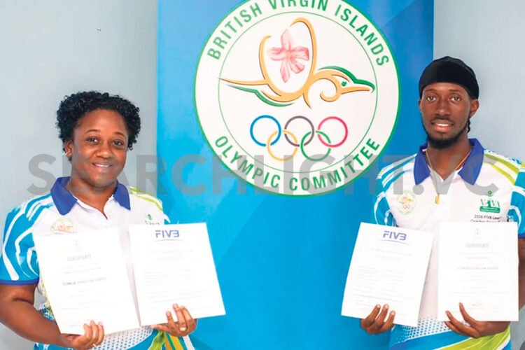 Two Vincentians gain Level One Volleyball coaching certification