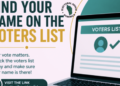 ANNOUNCEMENT: Electoral Office update of electors list
