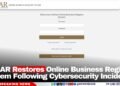 BCCAR Restores Online Business Registry System Following Cybersecurity Incident