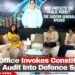 Audit Office Invoked The Constitution in Audit into Defence Spending