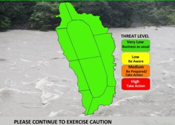 WEATHER UPDATE (12:00 PM, 15 August): Flash Flood Watch no longer in effect; Tropical wave continues to affect Dominica