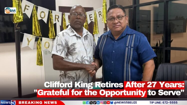 Clifford King Retires After 27 Years: “Grateful for the Opportunity to Serve”