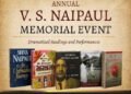 V.S. Naipaul’s legacy to be celebrated at annual memorial