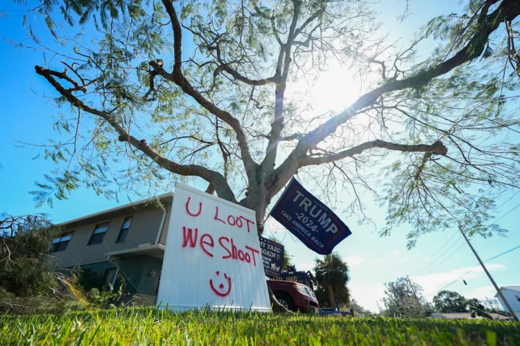 Fired FEMA crew leader defends skipping homes with Trump campaign signs