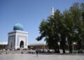 Azerbaijani journalists visit Imam al-Bukhari tourist complex near Samarkand (PHOTO)