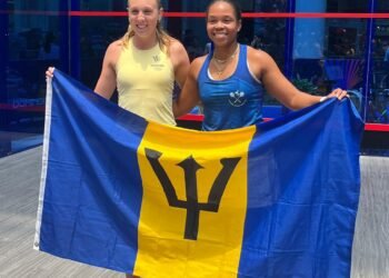 Barbados celebrates gold-silver squash triumph at CAC Games