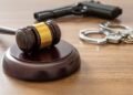 Sentencing pending for woman in firearm case