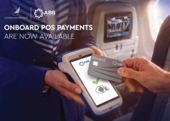 Azerbaijan Airlines and ABB launch onboard POS payment capability