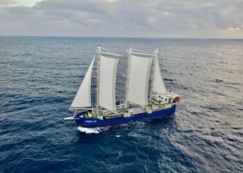 Australia’s Pacific security strategy has a diesel problem – wind-assisted cargo ships can help solve it