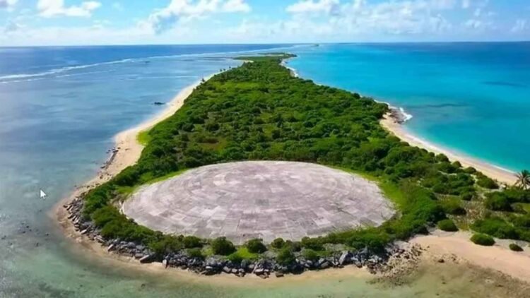 In 1977, the US buried 120,000 tons of radioactive waste inside a concrete dome in the Pacific, and rising seas are now threatening to expose it