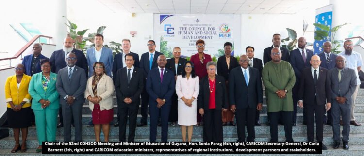 CARICOM education ministers focus on skills, innovation and preparing Caribbean youth for the future