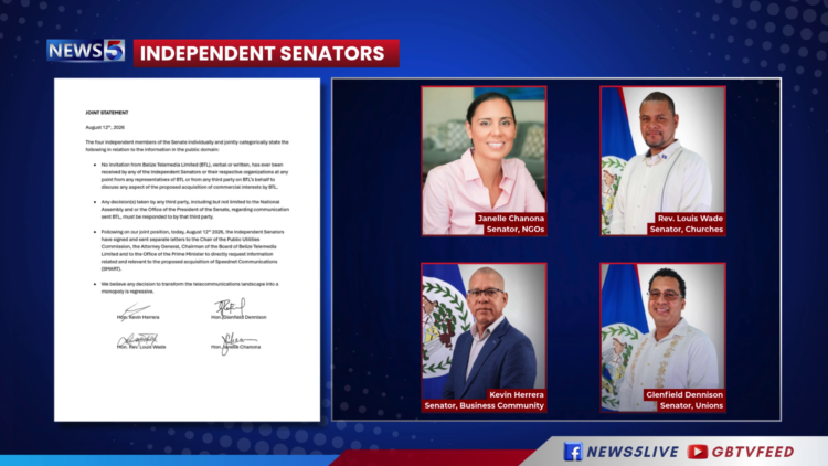 Independent Senators to BTL: Don’t Say We Were Invited