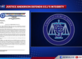 CCJ President Rejects Claims Targeting Court Integrity