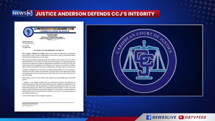 CCJ President Rejects Claims Targeting Court Integrity