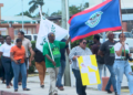 Trade Unions Protest Briefly after PM Briceno Misses Deadline