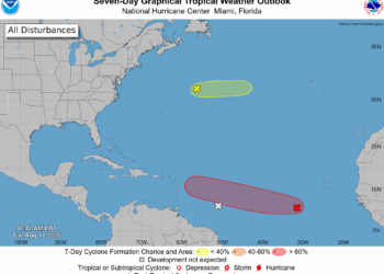 National Hurricane Centre: 70 per cent chance of Atlantic system developing