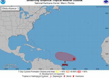 AL92 Likely to Become Tropical Depression Before Approaching Lesser Antilles This Weekend
