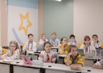 These Ukrainian Children Go to School Underground. They’re the Lucky Ones.