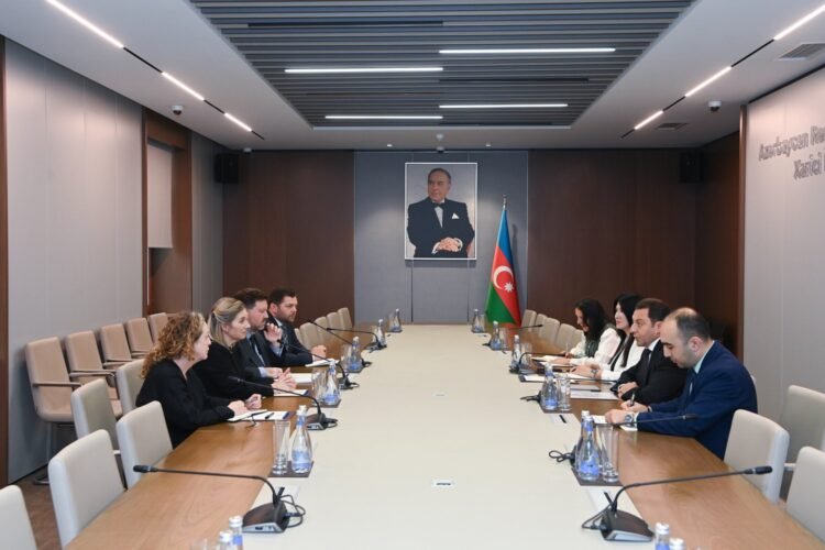 Azerbaijan and U.S. discuss peace process and TRIPP project (PHOTO)