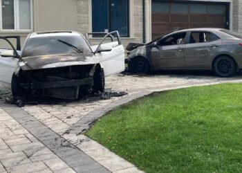 Man charged with arson after cars torched outside Liberal MP’s home: police