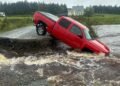 ‘It looked like a puddle’: Tow truck driver kept busy by huge N.S. rainfall