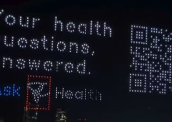 Drone-powered ad for PC Health chatbot slammed as ‘dystopian’ by some residents
