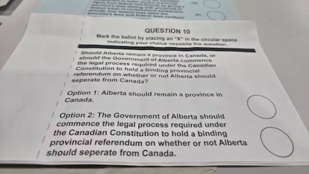 Alberta government launches ad campaign on referendum questions