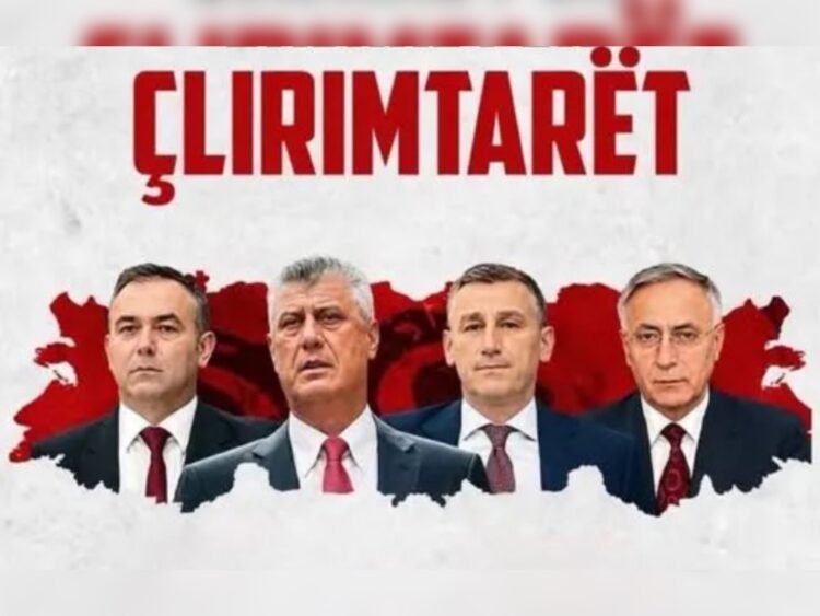 What were Thaçi, Krasniqi, Veseli and Rexhep Selimi sentenced for? – Shqip.com
