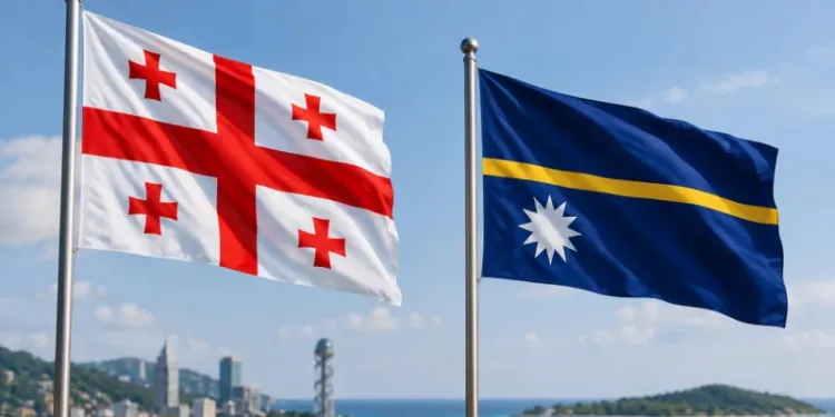 Georgia and Nauru to establish diplomatic relations