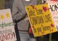 Supporters from both sides of border demand better Canada-U.S. relations as B.C. election heats up