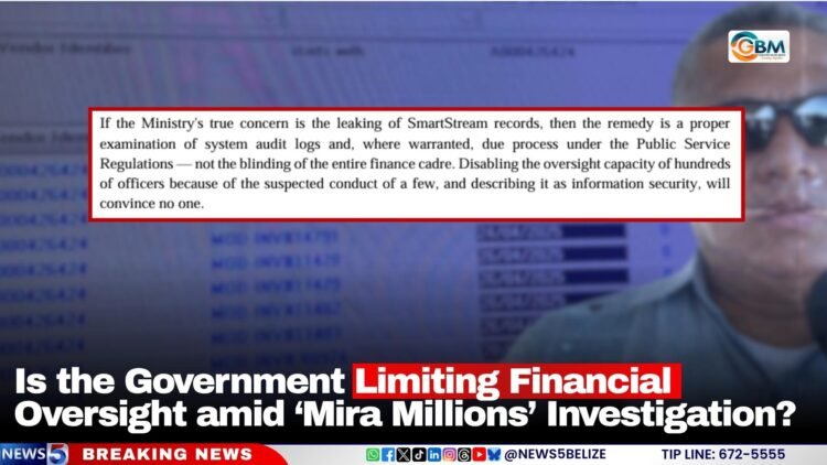 Is the Government Limiting Financial Oversight amid ‘Mira Millions’ Investigation?