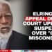 Elrington’s Appeal Denied: Court Upholds Suspension Over “Grave Misconduct”