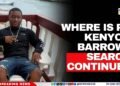 Where is PC Kenyon Barrow? Search Continues
