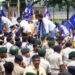 Bhim Army activists clash with police in Patna during protest over job exam irregularities
