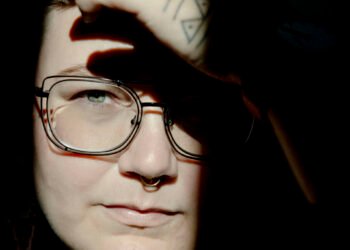 She creates space for others while finding her own point of view