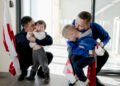 Photo series: Jens-Frederik Nielsen and Múte B. Egede received a touching welcome in Nuuk