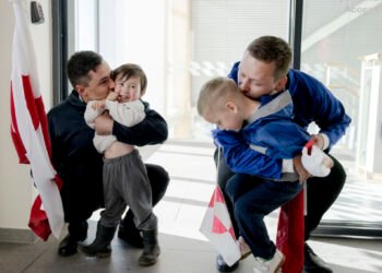 Photo series: Jens-Frederik Nielsen and Múte B. Egede received a touching welcome in Nuuk