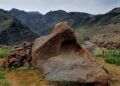 Turmush: Folk legends: The story of a 3-meter stone resembling a golden eagle