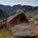 Turmush: Folk legends: The story of a 3-meter stone resembling a golden eagle
