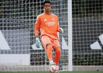 Soccer: Guille Ponce, the goalkeeper who is promoted to Real Madrid’s Juvenil A