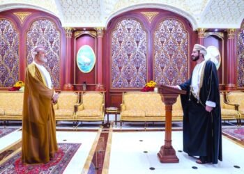 Ambassadors take oath of office before His Majesty