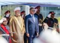 His Majesty arrives in Botswana