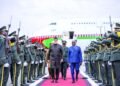 His Majesty arrives in Angola on two-day state visit