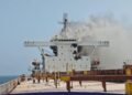 One dead, 27 rescued by RNO after attack on merchant ship