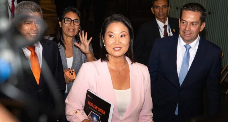 Popular Force | Keiko Fujimori | municipal elections | rains | Villa Maria del Triunfo | floods |
