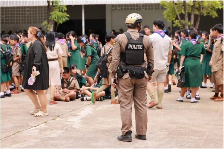 Grade 9 student arrested after allegedly firing eight shots in Thai school, no injuries reported