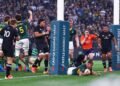 Rugby: Rugby-Springboks go 2-1 up in series after edging New Zealand